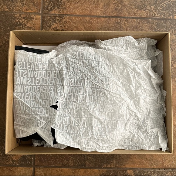 Steve Madden Black Hustle Platform Boot Size Women’s 7.5 - Picture 4 of 10